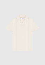 boucle-revere-pintuck-polo-shirt-beige