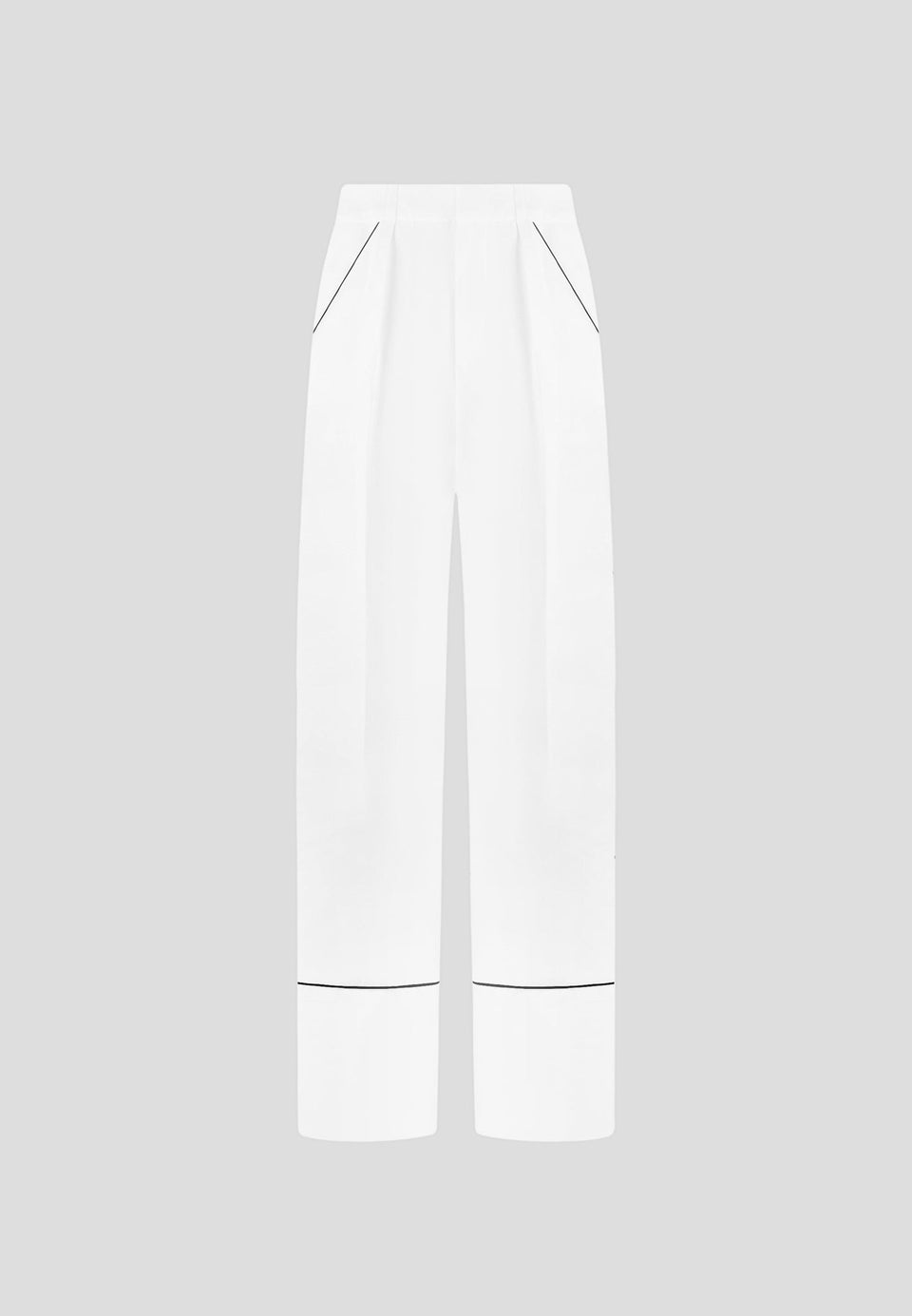 mina-contrast-piped-pleated-trousers-white-black