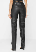 croc-embossed-lace-up-trousers-black