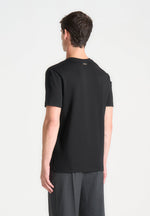 eternel-regular-fit-cotton-t-shirt-with-pintuck-black