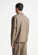 hatched-tailored-long-sleeve-shirt-khaki