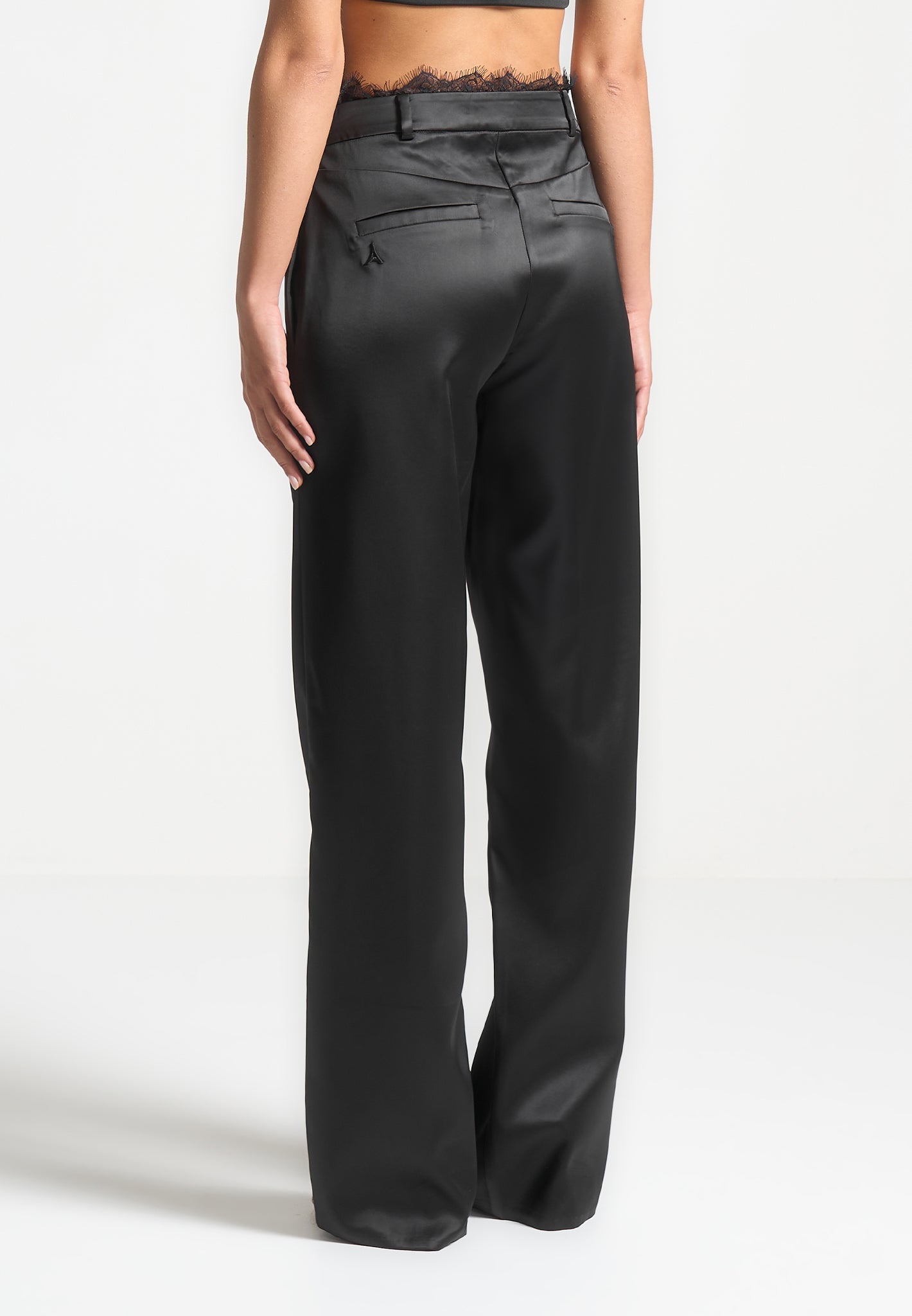 lace-waistband-satin-trousers-black