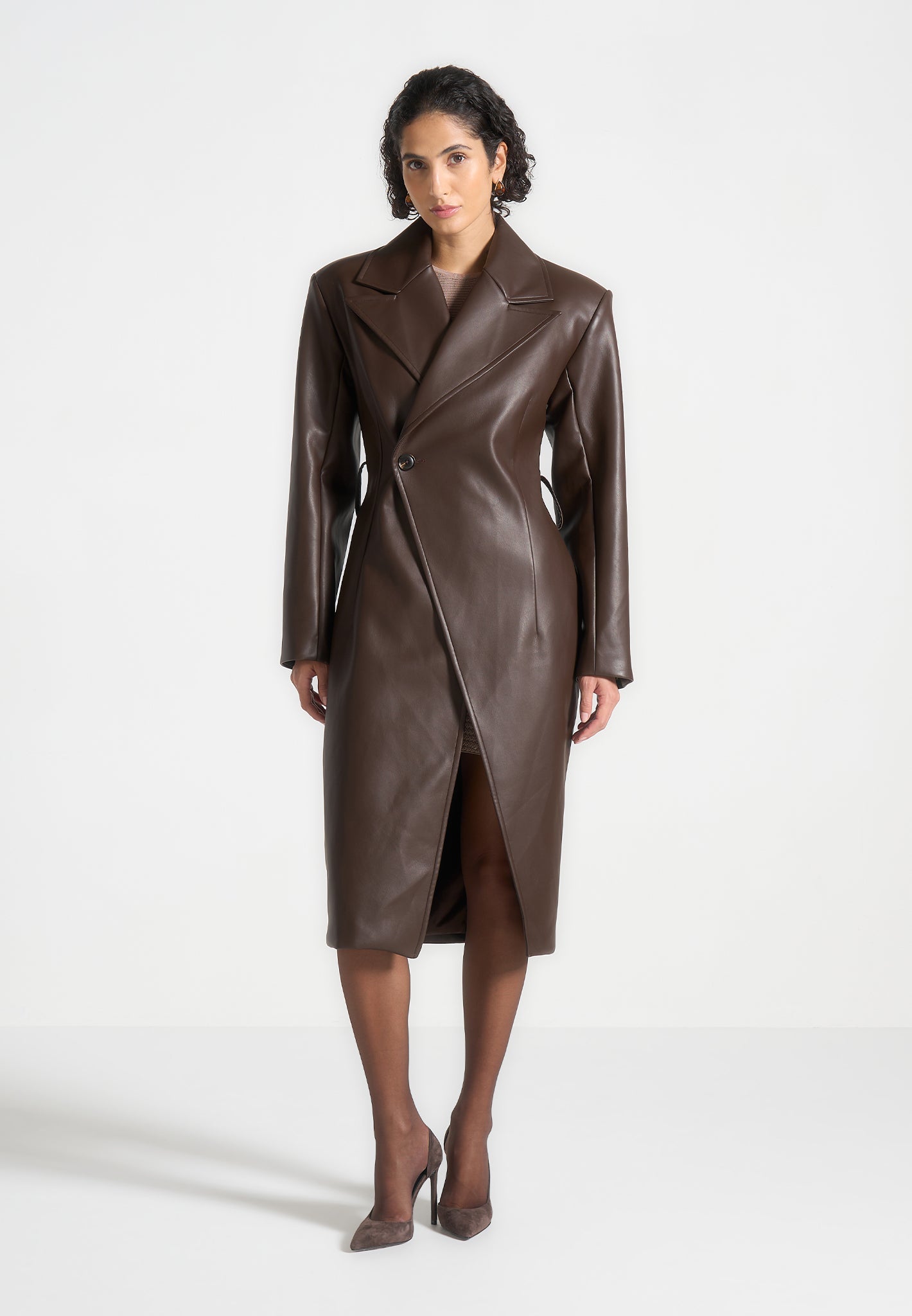 leather-asymmetric-belted-coat-brown