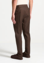 slim-fit-pleated-trousers-brown