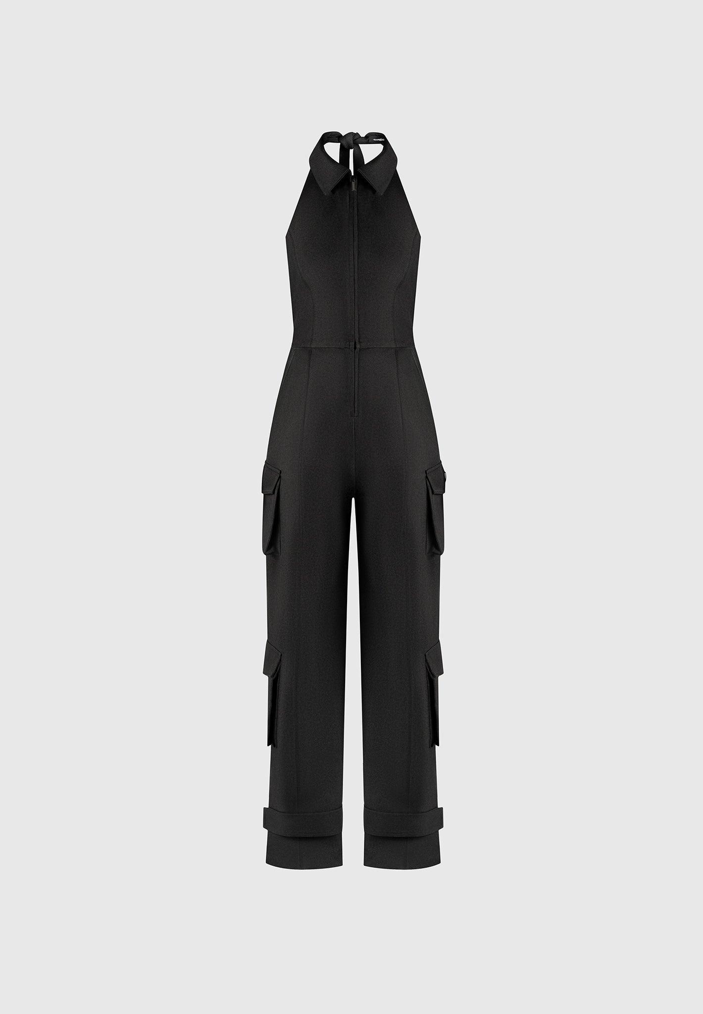 tailored-halterneck-cargo-jumpsuit-black