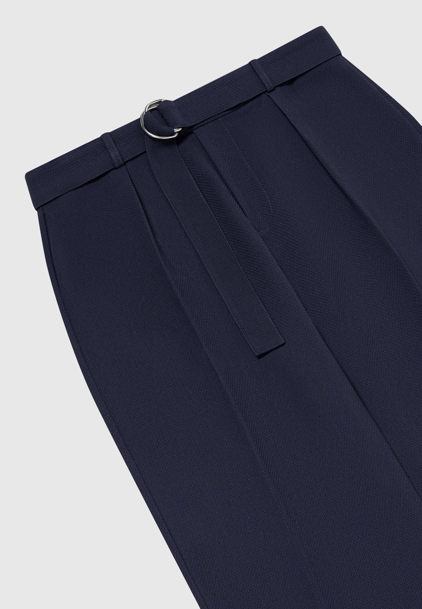 relaxed-fit-textured-belted-tailored-trousers-navy