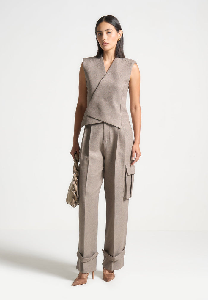 textured-tailored-wrap-waistcoat-taupe