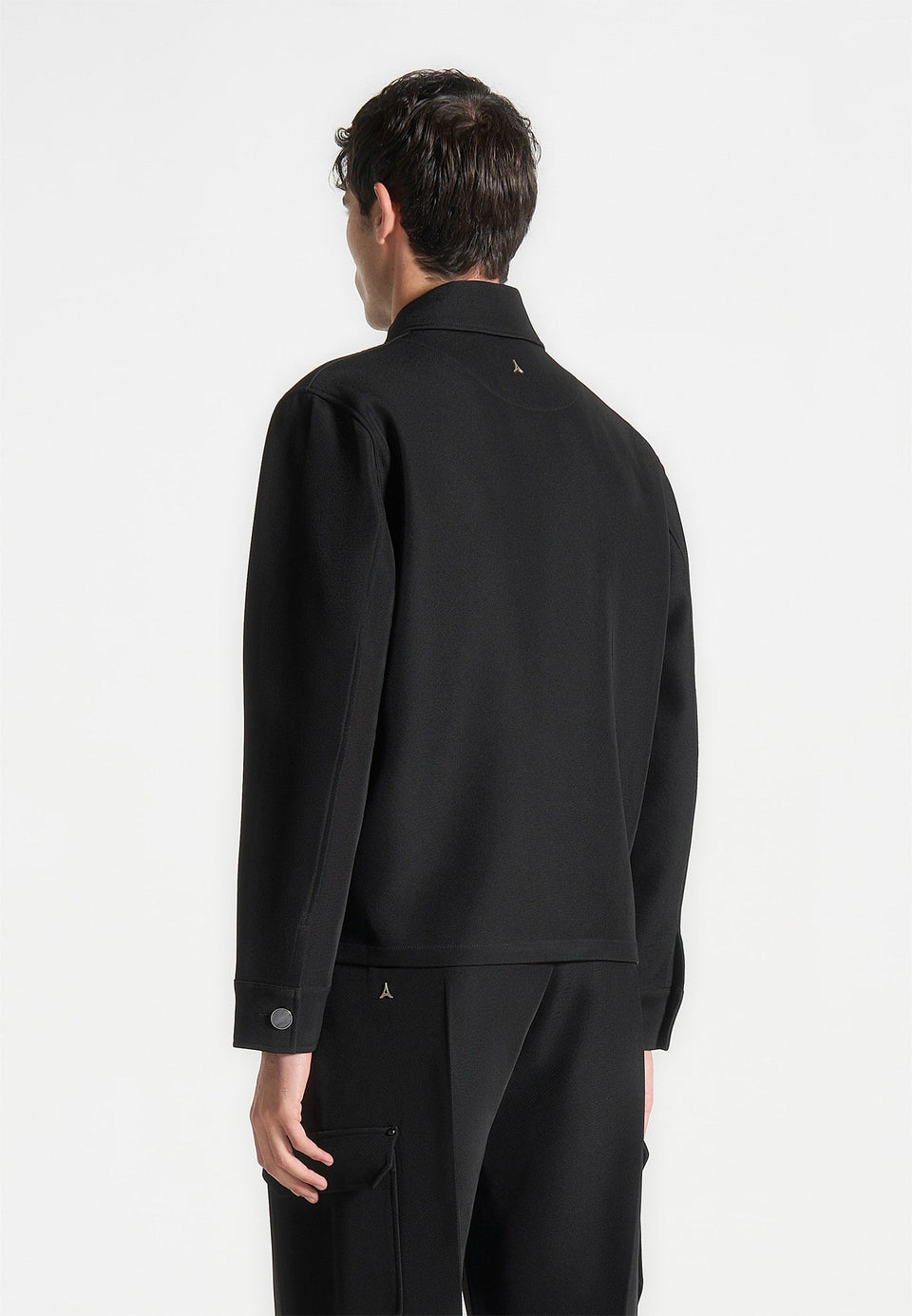 benoit-twill-pocket-cropped-shirt-black